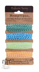 Cotton Bakers Twine Card - Tutti Frutti - Hemptique