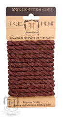 Dyed Hemp Rope - Brown (6mm) - Hemptique