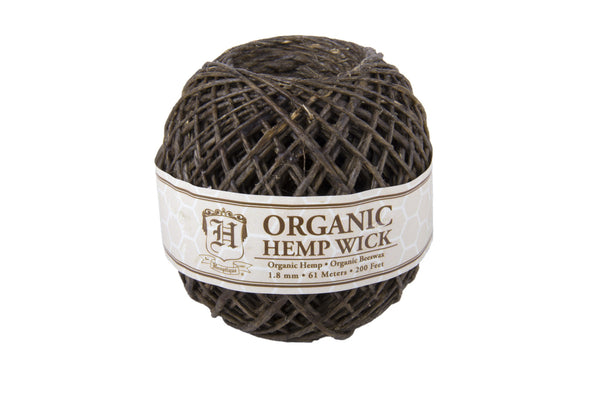 Hemp Wick #20/#48 100ft/200ft Rasta, Rainbow, Natural