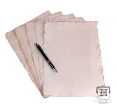 Handmade Hemp Paper Antique 5 Sheet Pack (A4 250GSM) - Hemptique