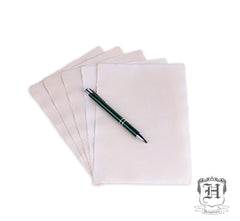 Handmade Hemp Paper Antique 5 Sheet Pack (A5 125GSM) - Hemptique