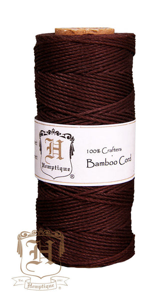 Bamboo Cord - Brown - Hemptique