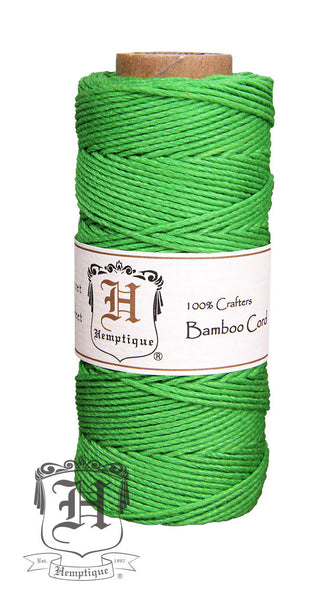 Bamboo Cord - Neon Green - Hemptique