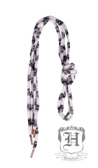 Hemp Shoelace - Black & White