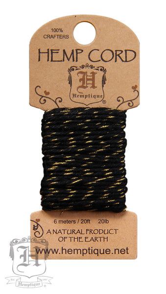 Hemp Cord Mini Card - All Colors