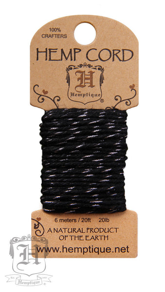 Hemp Cord Mini Card - All Colors