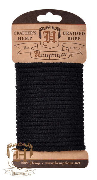 Braided Hemp Rope Card- All Colors - Hemptique