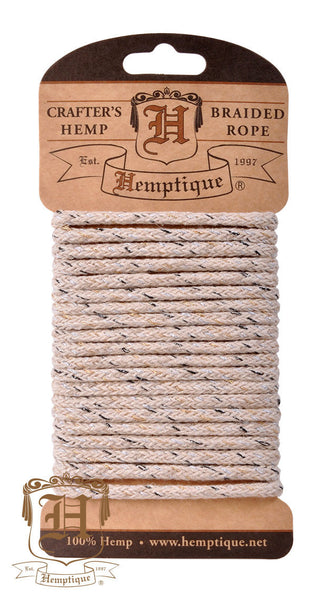 Braided Hemp Rope Card- All Colors
