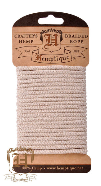 Braided Hemp Rope Card- All Colors