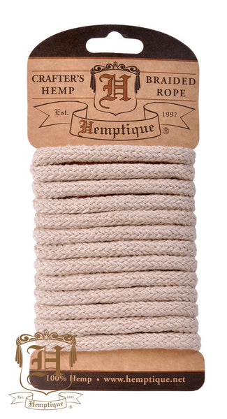 Braided Hemp Rope Card- All Colors