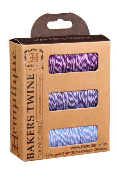 Bakers Twine - 3 Pack – All Colors - Hemptique