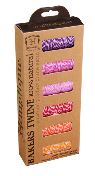 Bakers Twine - 6 Pack - All Colors - Hemptique