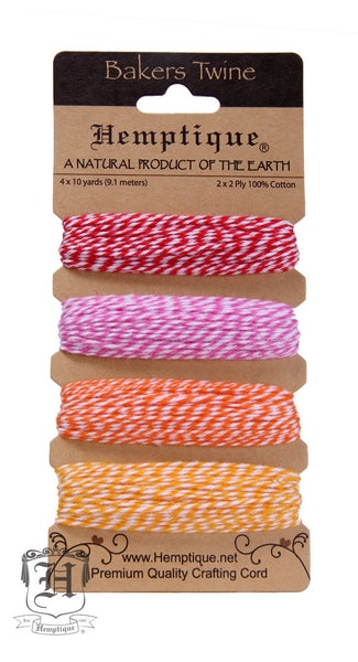 Cotton Bakers Twine Card - Candy Lane - Hemptique