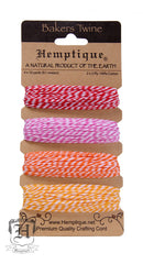 Cotton Bakers Twine Card - Candy Lane - Hemptique