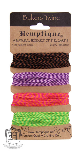 Cotton Bakers Twine Card - Fiesta - Hemptique