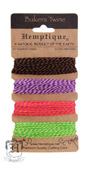 Cotton Bakers Twine Card - Fiesta - Hemptique