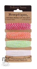 Cotton Bakers Twine Card - Sizzling Summer - Hemptique