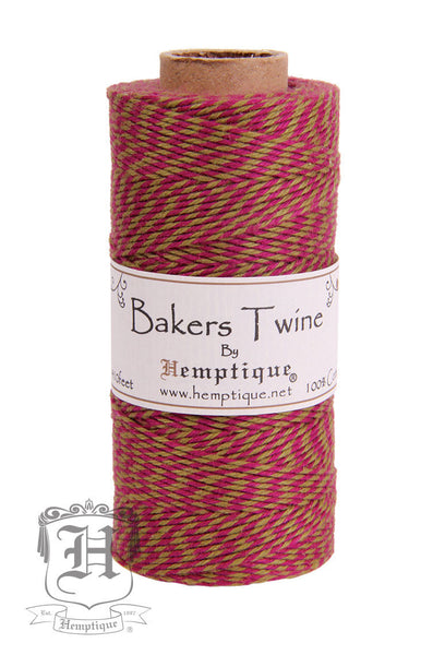 Cotton Bakers Twine - Montana Mae - Red & Gold (2x2 Ply)