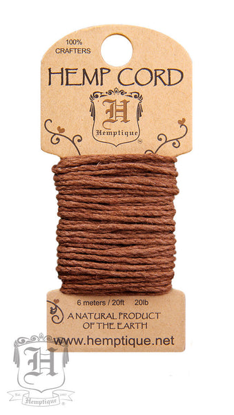 Hemp Cord Mini Card - All Colors