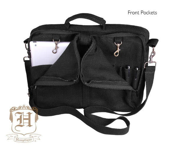 Hemp Downtown Laptop Bag - All Colors