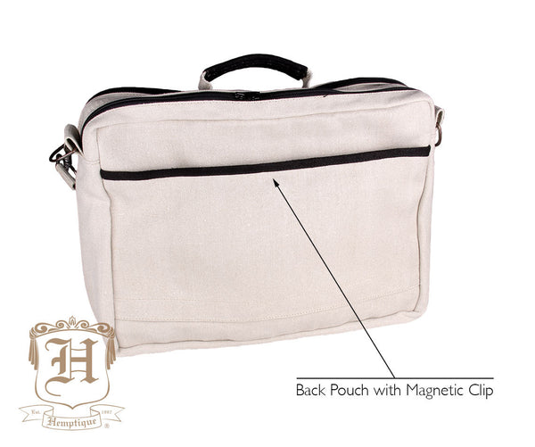 Hemp Downtown Laptop Bag - All Colors