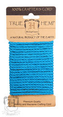 Dyed Hemp Rope - Turquoise (4mm) - Hemptique