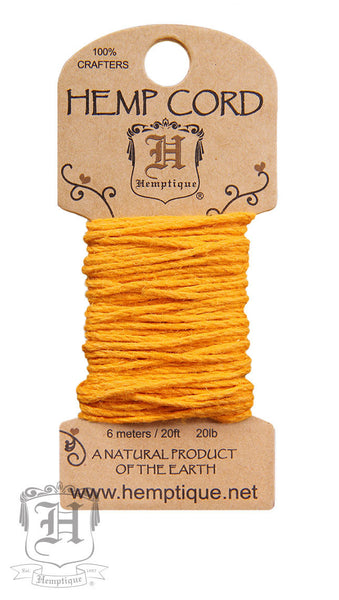 Hemp Cord Mini Card - All Colors