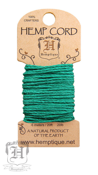 Hemp Cord Mini Card - All Colors