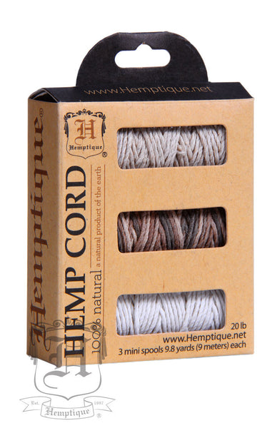 Hemp Cord - 3 Pack - Hemptique