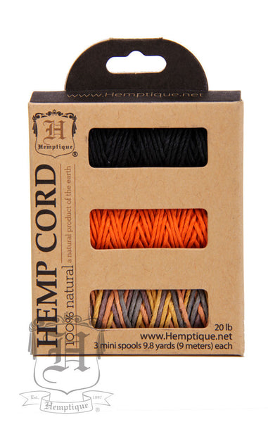 Hemp Cord - Ginger Spice - 3 Pack - Hemptique