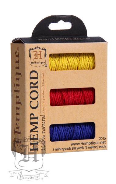 Hemp Cord - 3 Pack - Hemptique