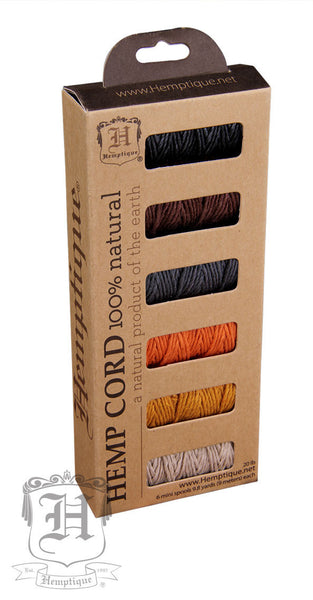 Hemp Cord - Ocean Sunrise - 6 Pack - Hemptique