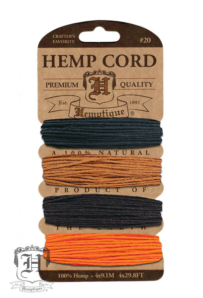 Hemp Cord Card - Animal Den #20