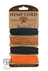 Hemp Cord Card - Animal Den #20