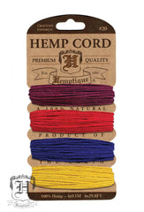 Hemp Cord Card - Heat Wave #20