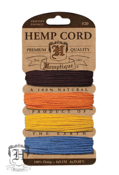 Hemp Cord Card - Campfire #20