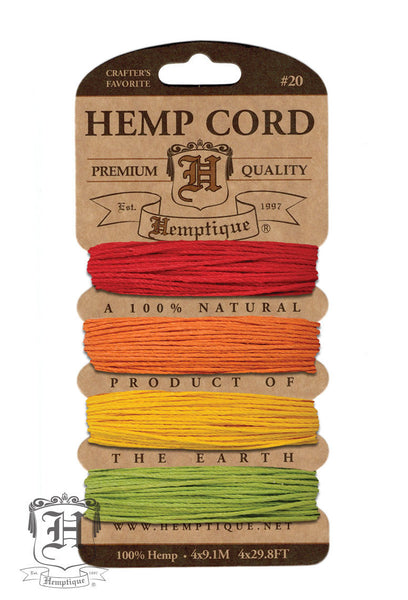 Hemp Cord Card – All Colors