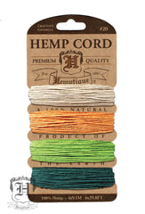 Hemp Cord Card - Dream Field #20