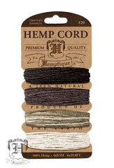 Hemp Cord Card - Earthy #20