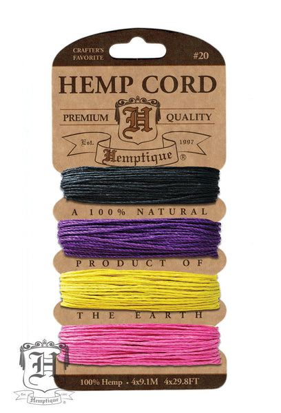 Hemp Cord Card - Flirt #20