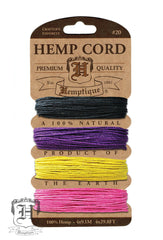 Hemp Cord Card - Flirt #20