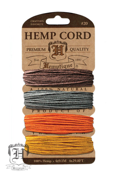Hemp Cord Card - Harvest #20 - Hemptique