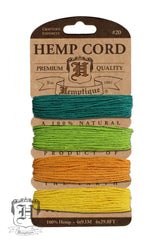 Hemp Cord Card - Island #20