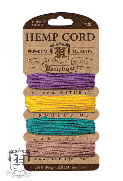 Hemp Cord Card – All Colors