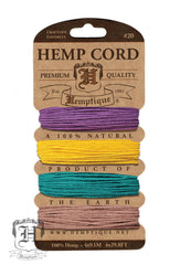 Hemp Cord Card - Jester #20