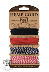 Hemp Cord Card - Poker Face #20 - Hemptique