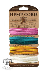 Hemp Cord Card - Spring #20/#10