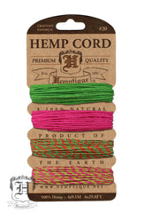 Hemp Cord Card - Summer Shindig 1 #20 - Hemptique