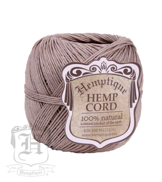 Hemp Cord Ball - Natural #20