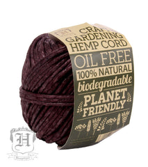 Hemp Gardening Cord - Dark Brown #170